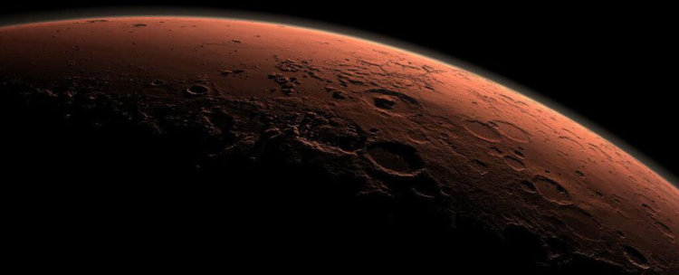Ученые нашли на Марсе лед там, где его не должно быть. Фото.