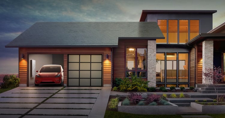 Tesla начала устанавливать солнечные крыши своим сотрудникам. Фото.