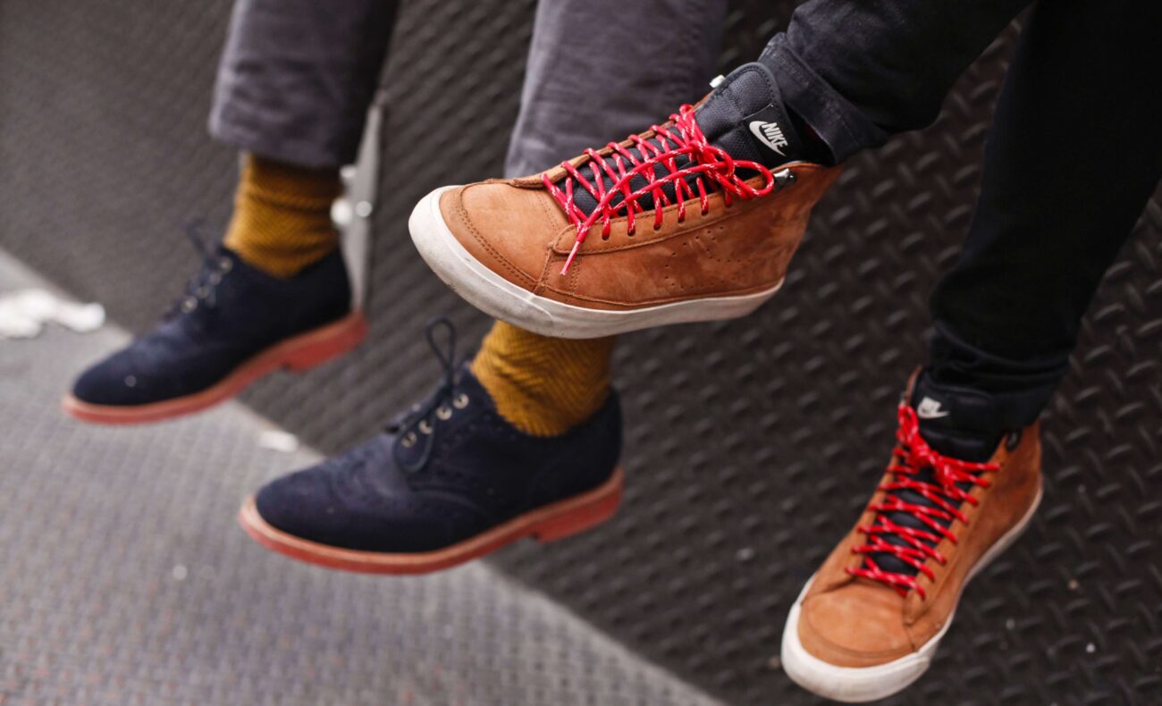 Ботинки с навигатором, для работы которых не нужны спутники.. Фото.