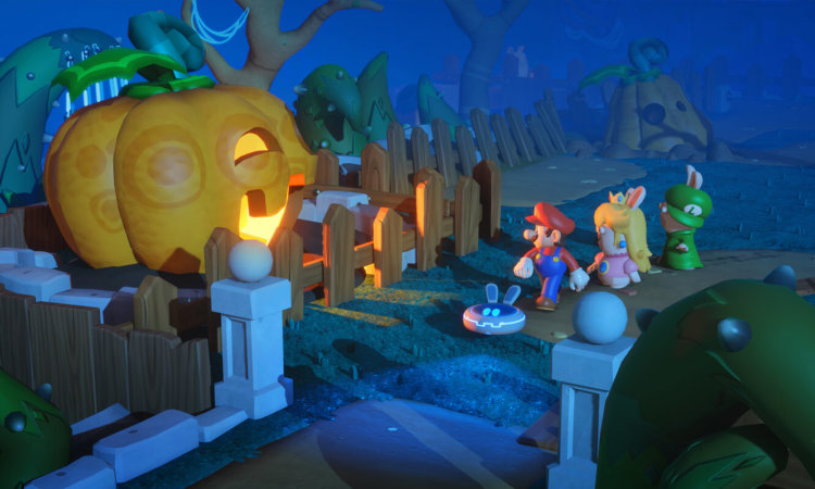 Обзор игры Mario + Rabbids: Kingdom Battle. Фото.