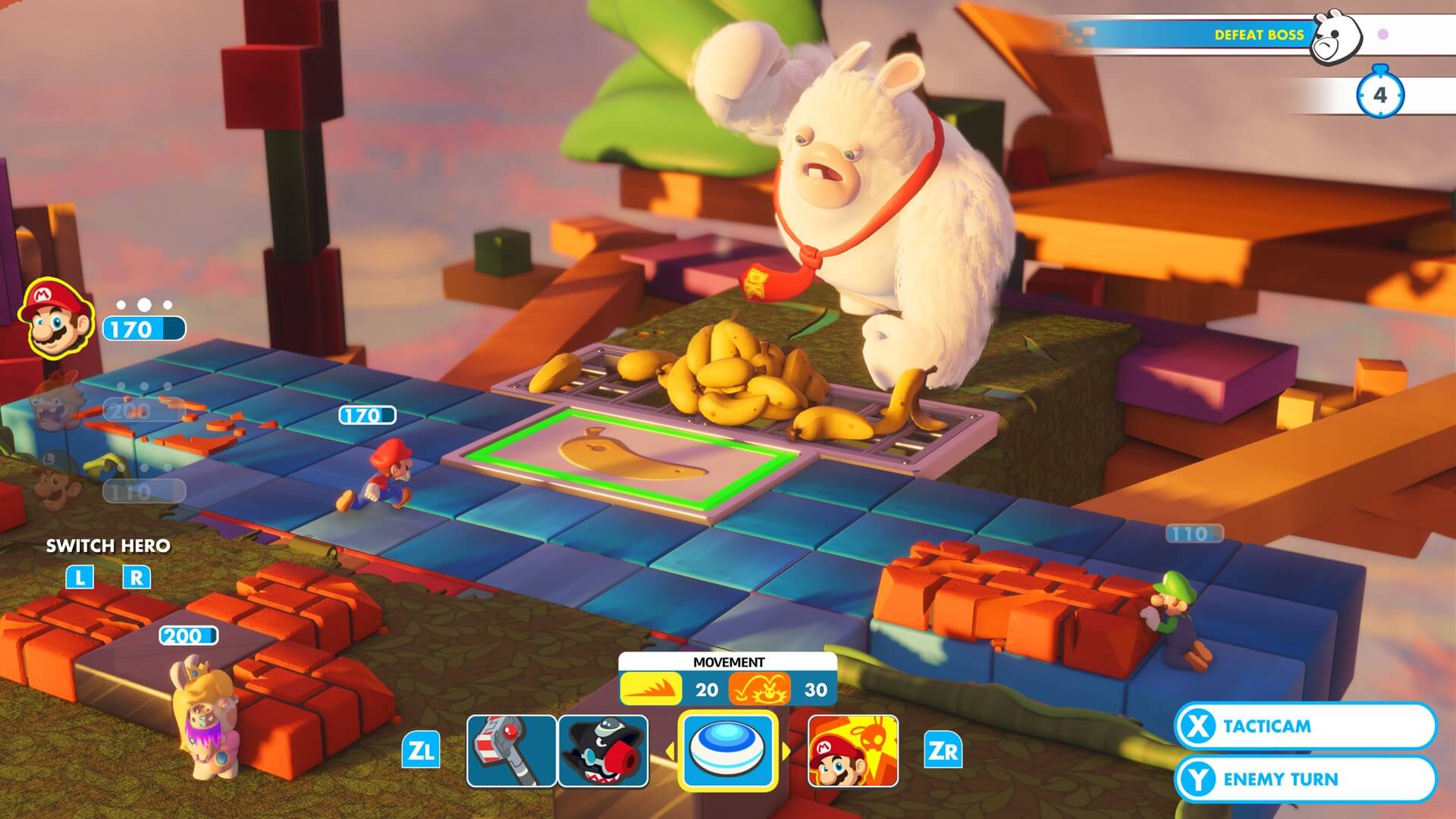 Обзор игры Mario + Rabbids: Kingdom Battle.. Фото.