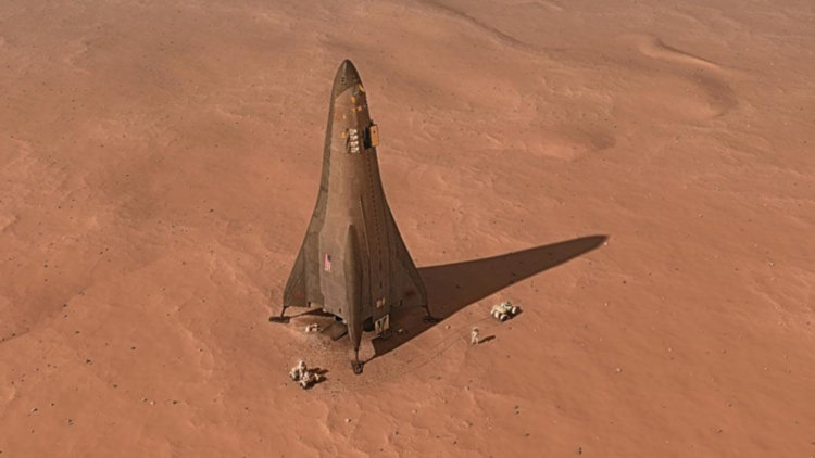 Компания Lockheed Martin хочет создать марсианский посадочный модуль. Фото.
