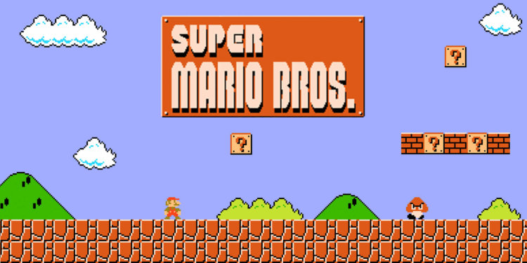 ИИ написал собственную версию игры Super Mario. Фото.