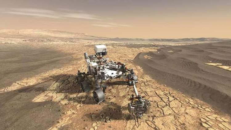 В поиске жизни на Марсе поможет… ванадий. Фото.