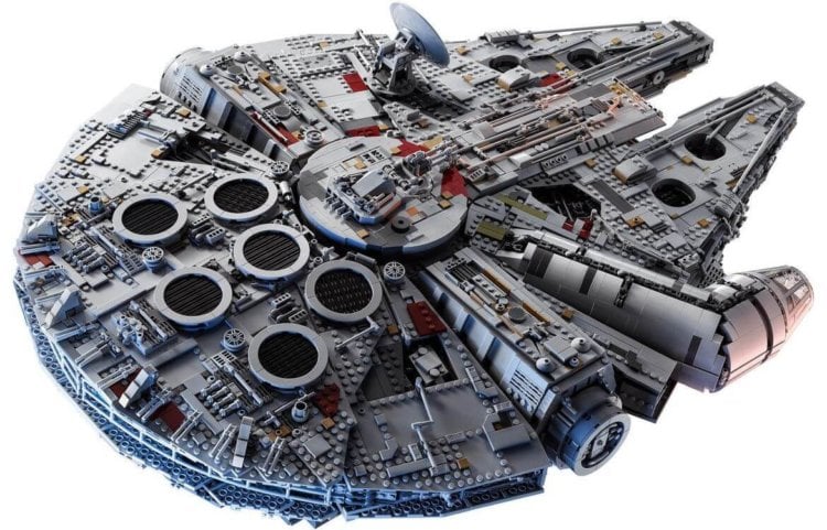 LEGO анонсировала модель «Тысячелетнего сокола» за 800 долларов. Фото.