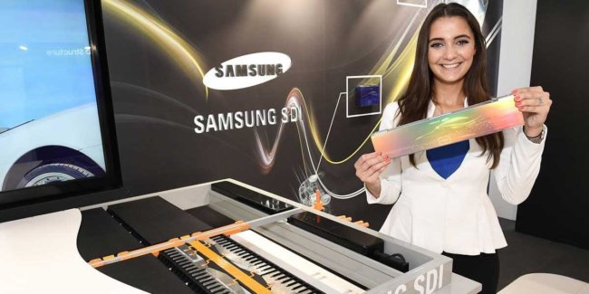 Новые автомобильные батареи Samsung обещают запас хода до 700 километров. Фото.