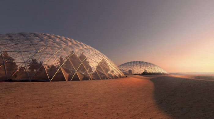 В ОАЭ построят целый город для имитации жизни на Марсе. Фото.