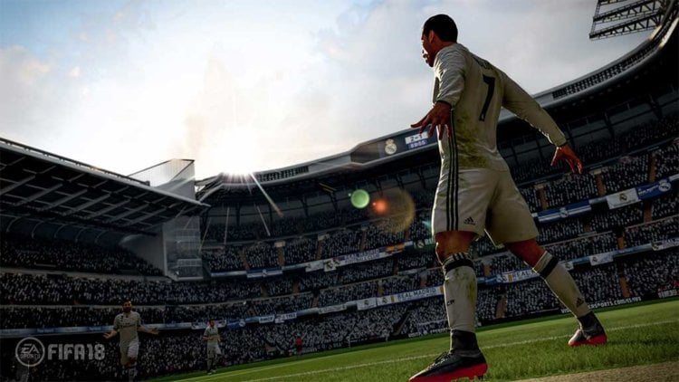 Серия FIFA от Electronic Arts. Эту игру можно считать настоящим культом. Фото.