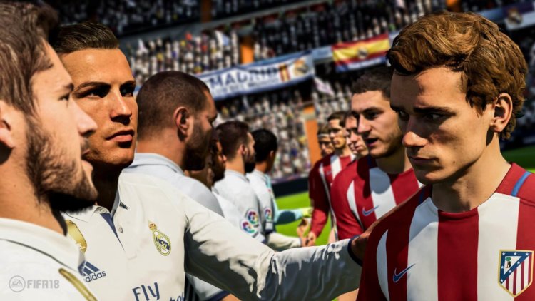 Обзор игры FIFA 18. Геймплей. Фото.