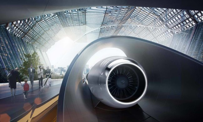 Как работает Hyperloop? Фото.