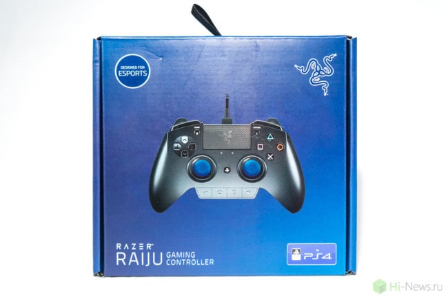 Обзор профессионального игрового контроллера Razer Raiju