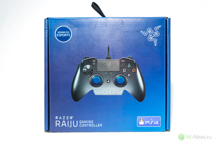 Обзор профессионального игрового контроллера Razer Raiju. Фото.