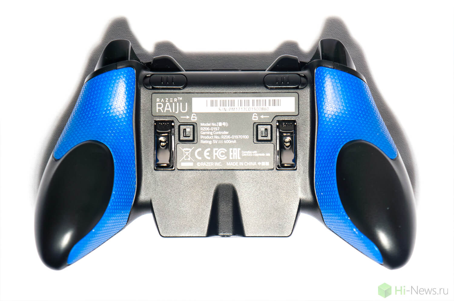 Обзор профессионального игрового контроллера Razer Raiju.. Фото.