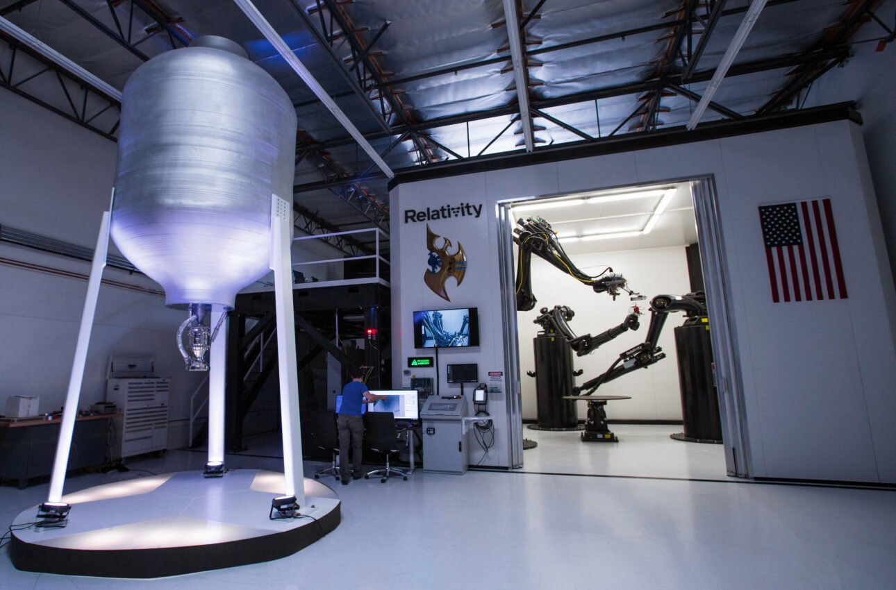 Relativity Space: наша ракета — самая крупная деталь, напечатанная на 3D-принтере. Фото.