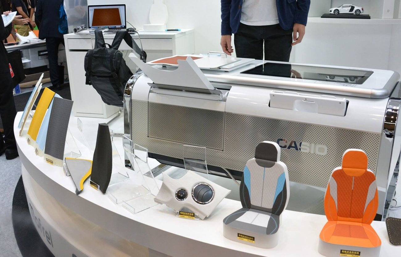 В Casio разработали принтер для печати реалистичных текстур.. Фото.