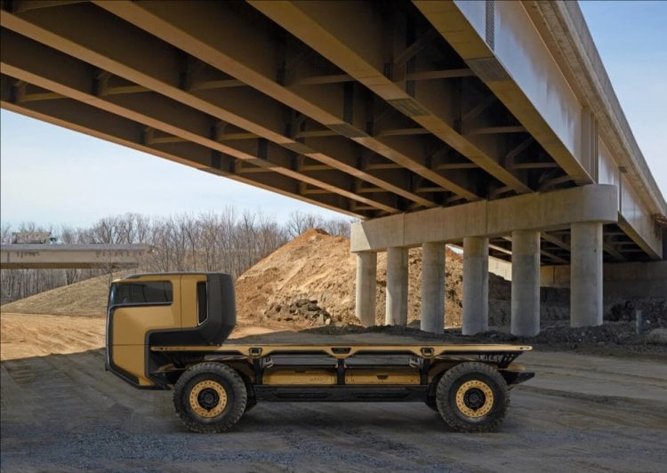 В General Motors разработали беспилотную грузовую платформу на водороде. Фото.