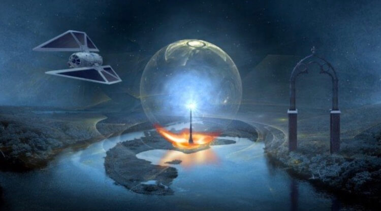 Доказательств множественных галактик искать приходится долго. Фото.