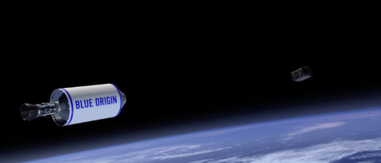 Клиенты Blue Origin отправятся в космос не раньше апреля 2019 года. Фото.