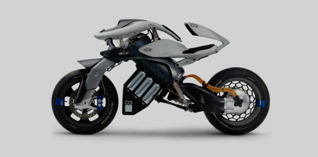 Motoroid — концепт байка с ИИ от Yamaha. Фото.