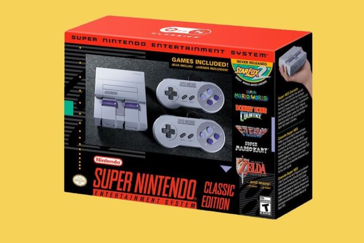 Журнал Time назвал 10 лучших гаджетов 2017 года. Nintendo Classic Mini: SNES. Фото.