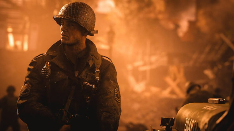 Обзор игры Call of Duty: WWII. Фото.