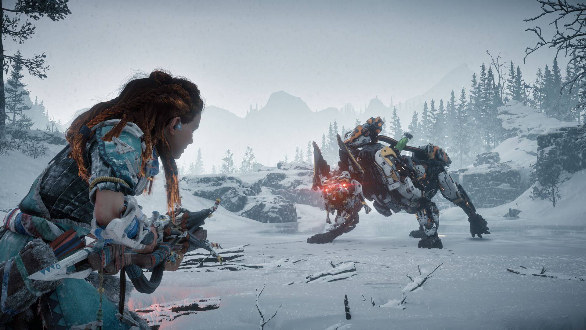 Обзор дополнения The Frozen Wilds для игры Horizon Zero Dawn. Минусы:. Фото.