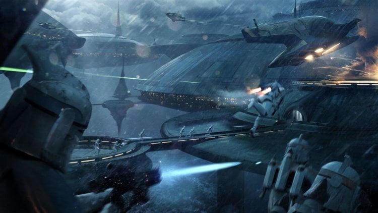 Обзор игры Star Wars: Battlefront II. Фото.