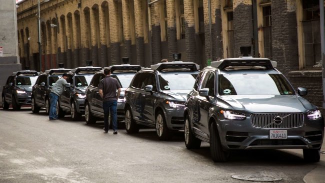 Uber закупает 24 000 Volvo XC90, чтобы превратить их в беспилотные такси. Фото.