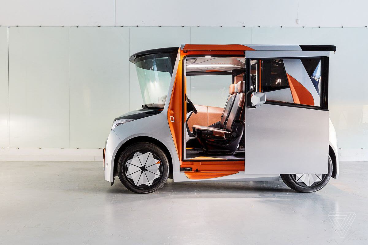 Два в одном. Бывший главный дизайнер BMW представил REDS: электрокар и передвижной офис