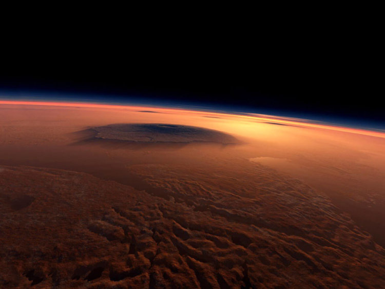 Понаехали тут! Марс, оказывается, не близкий сосед Земли. Фото.