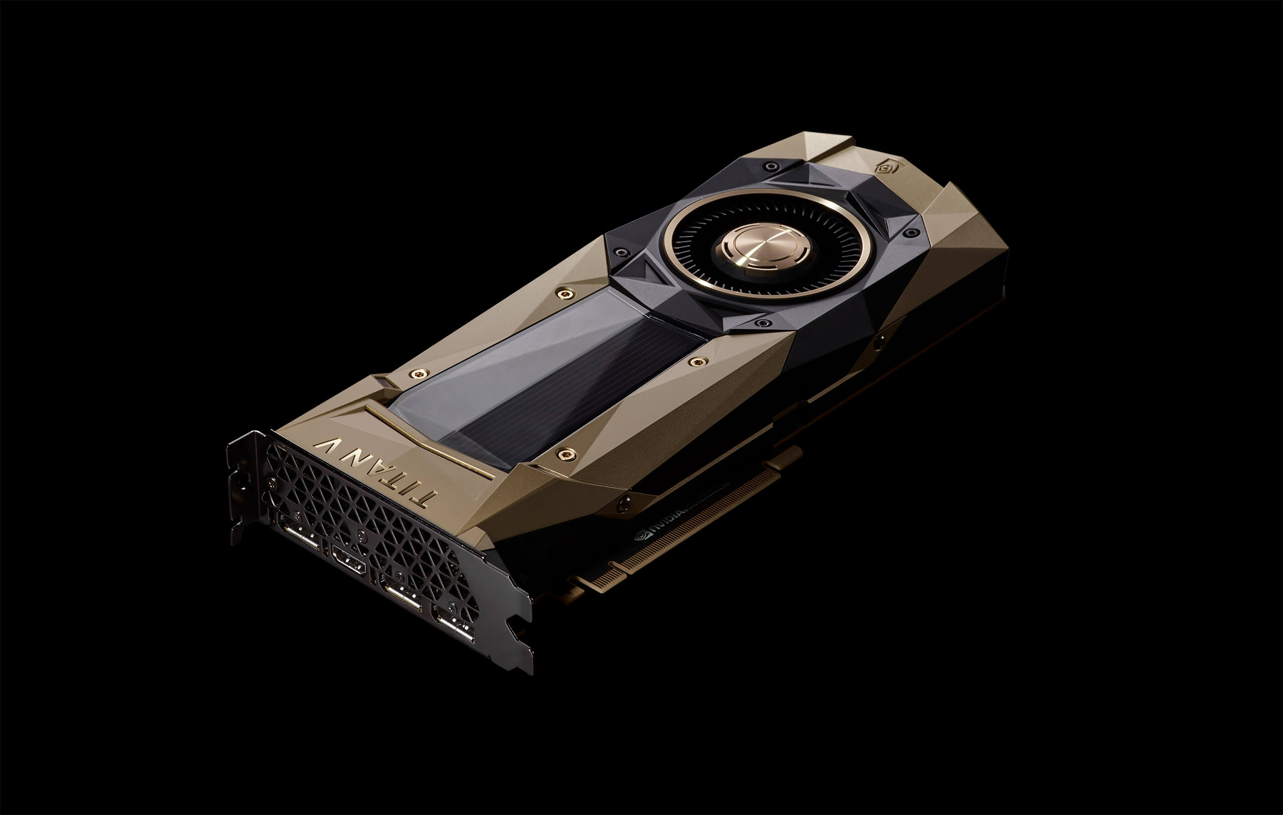 Nvidia представила Titan V — самую мощную видеокарту в мире. Фото.