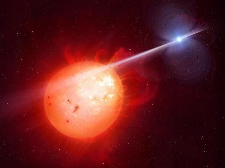 10 самых громких историй о космосе в 2017 году. Открытие первого белого карликового пульсара. Фото.