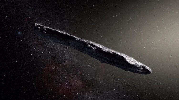 Ученые объяснили странную форму «инопланетного» астероида Умуамуа. Фото.