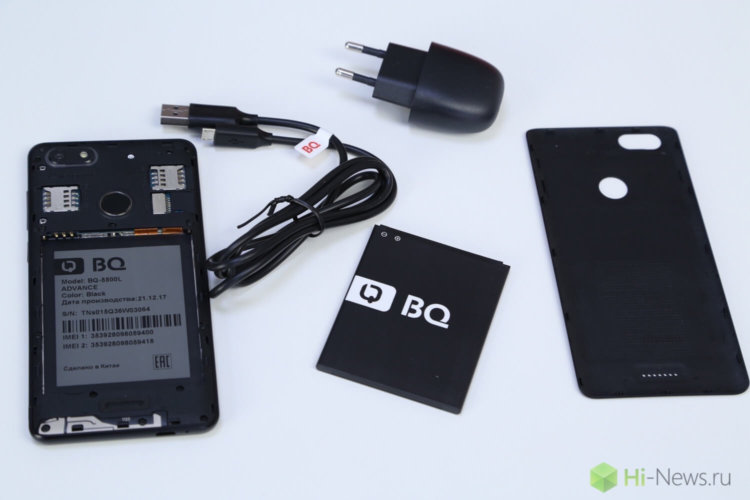 BQ Advance — не смартфон, а кладезь сюрпризов. Фото.