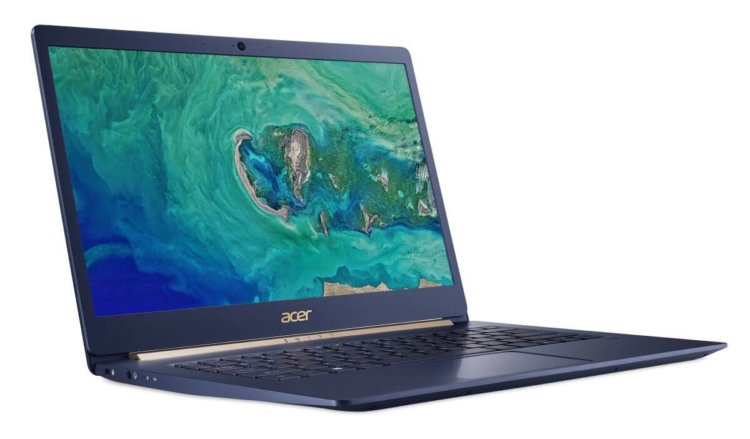Acer начала продажу «самого легкого ноутбука» Swift 5 в России. Фото.