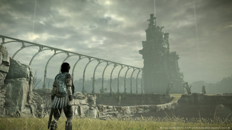 Обзор игры Shadow of the Colossus. Фото.