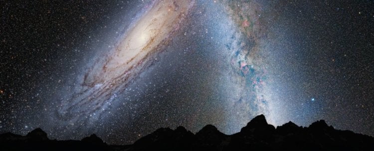 Мы серьезно переоценили размеры галактики Андромеды, говорят ученые. Фото.