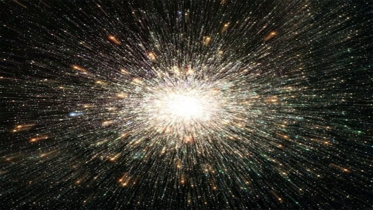Отскок Вселенной: противоположность Большому Взрыву. Фото.