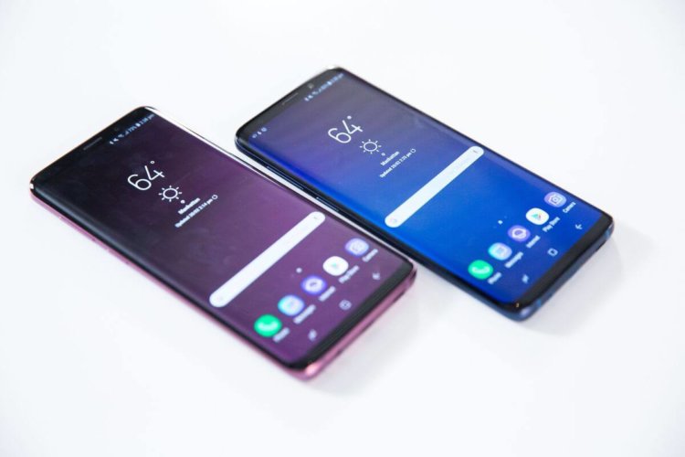 Samsung представила флагманские смартфоны Galaxy S9 и S9+. Фото.