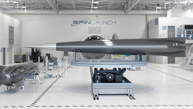 Космическая катапульта SpinLaunch привлекла 30 миллионов долларов инвестиций. Фото.
