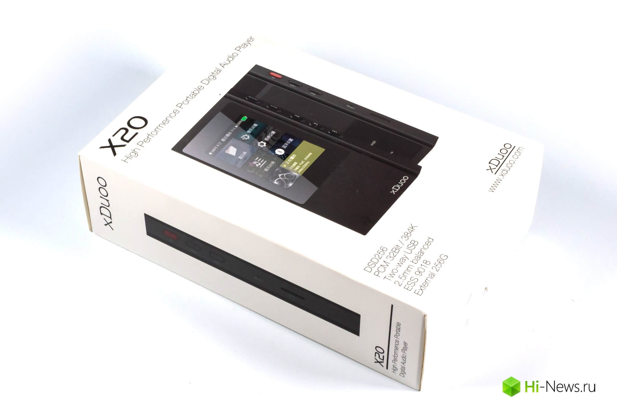 Обзор плеера xDuoo X20 — без скидок и компромиссов.. Фото.