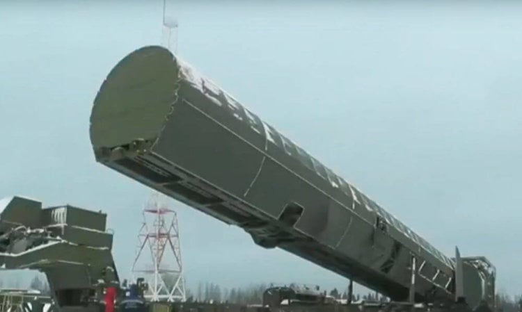 «Это просто фантастика»: Путин представил новейшие военные разработки России. «Сармат». Фото.