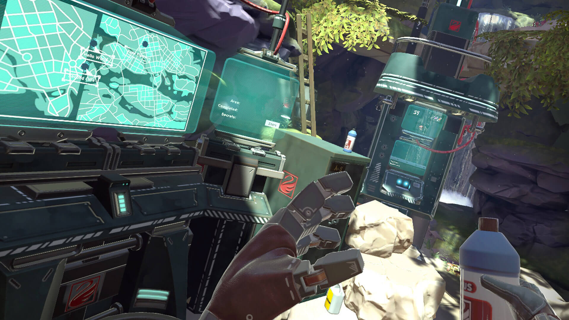 Обзор игры Apex Construct: лучник против роботов.. Фото.