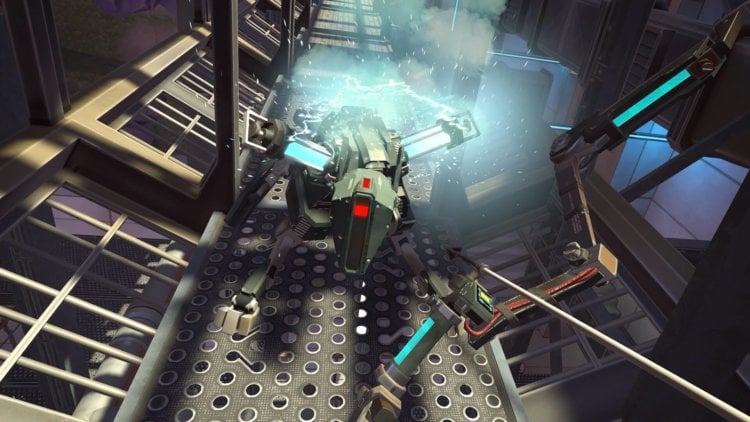 Обзор игры Apex Construct: лучник против роботов. Фото.