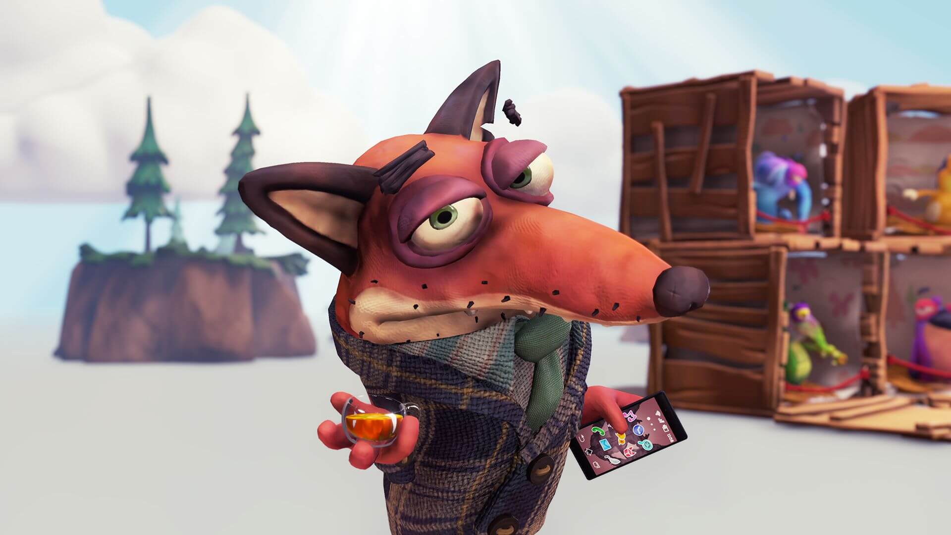 Обзор игры Frantics: «Королевская битва», не вставая с дивана. Фото.