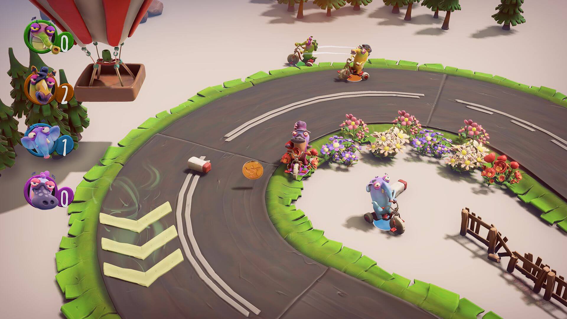 Обзор игры Frantics: «Королевская битва», не вставая с дивана. Фото.