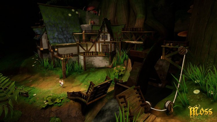Обзор игры Moss: VR-сказка для всей семьи. Фото.
