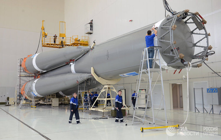 Началось строительство первой тяжелой ракеты-носителя серии «Ангара». Фото.