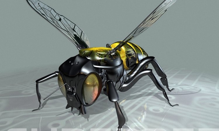 Walmart будет создавать роботизированных пчел. Фото.