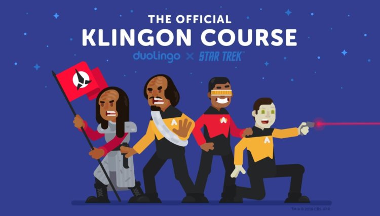Выучить клингонский язык из Star Trek теперь может любой желающий. Фото.